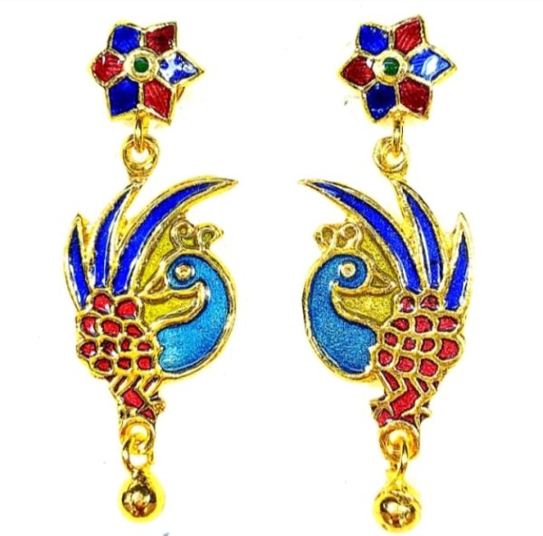 Pucca Minakari Earrings from Lucknow