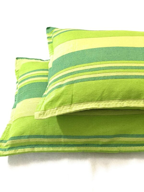 Pure Cotton Handloom Bedsheet with Pillow Covers - Image 2